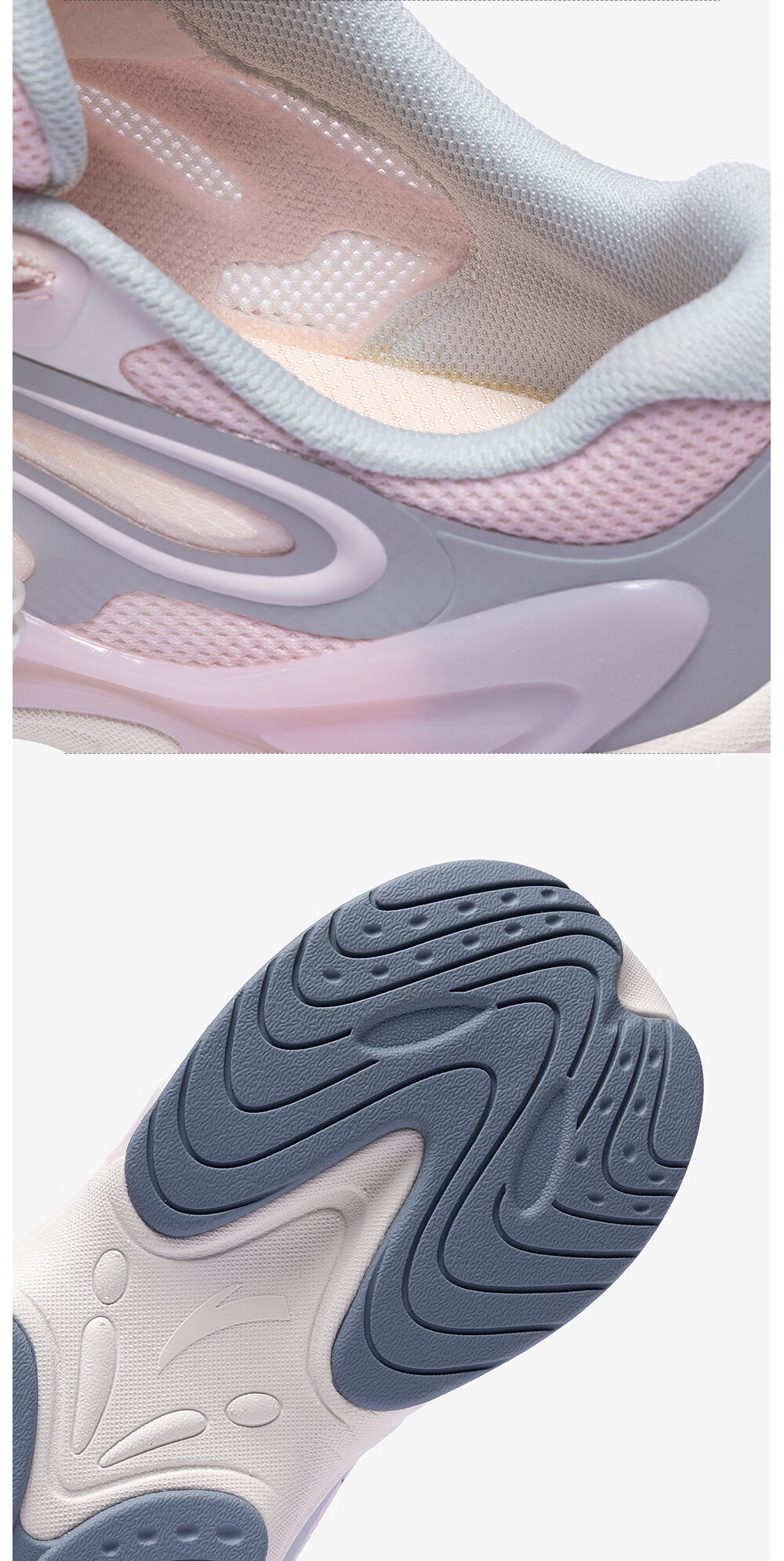 Anta Kids Girls Sports Shoes Big Kids 2026 Summer Breathable Sweet Cool Durable Butterfly Wing Casual Shoes A22628832 30
